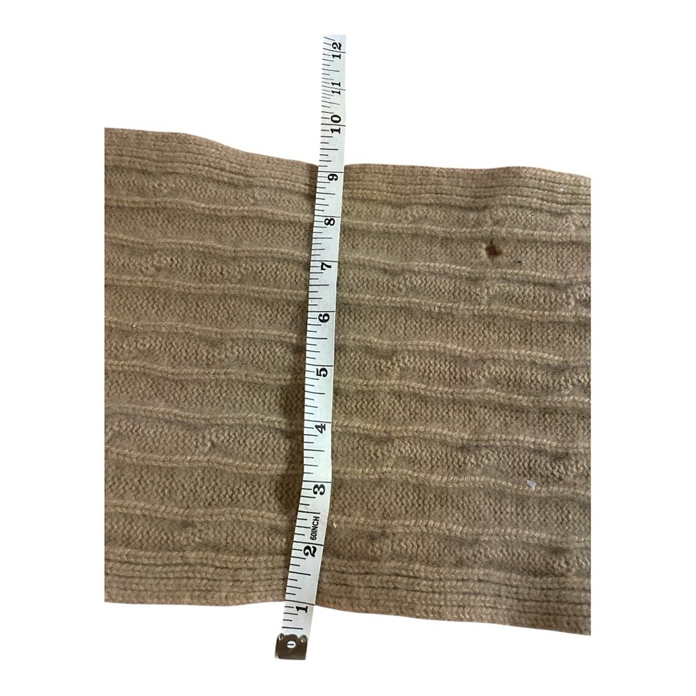 Brooks Brothers Cashmeres Scarf Tan - Picture 12 of 12